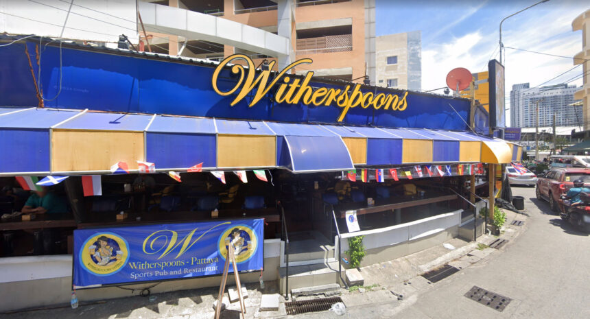 Brits are flocking to a Wetherspoons dupe 6,000 miles from home in Pattaya, Thailand, where a massive seven-item full English breakfast with free drinks costs just £3.85.