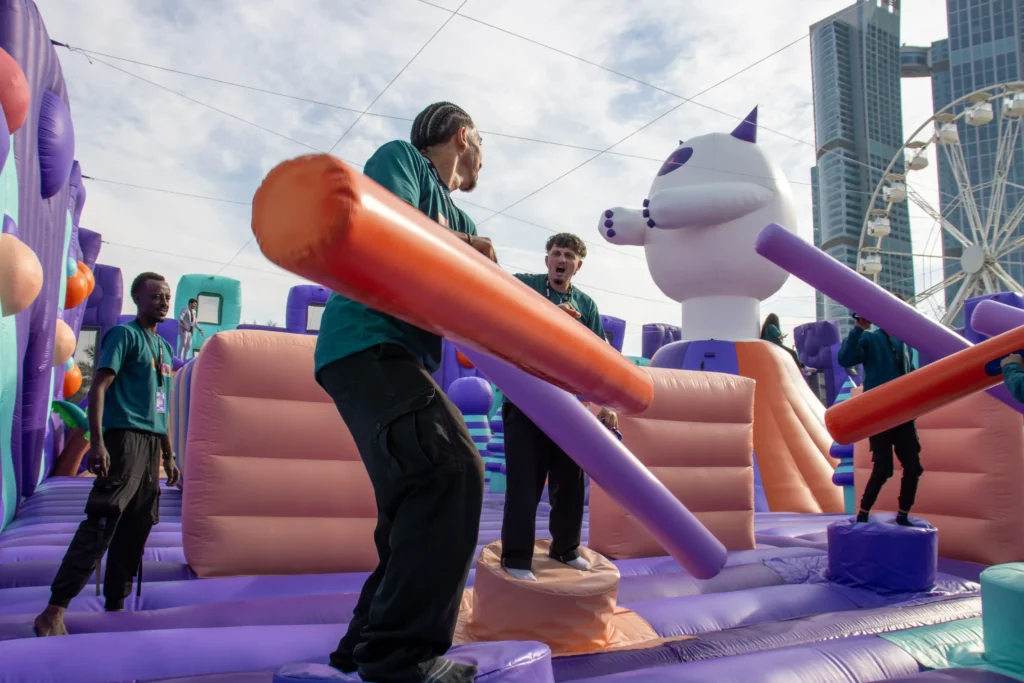 The world's largest bouncy castle is making its UK debut in Essex this summer - 2,500 square metres of slides and foam parties, with adults-only DJ nights thrown in.