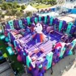 The world's largest bouncy castle is making its UK debut in Essex this summer - 2,500 square metres of slides and foam parties, with adults-only DJ nights thrown in.