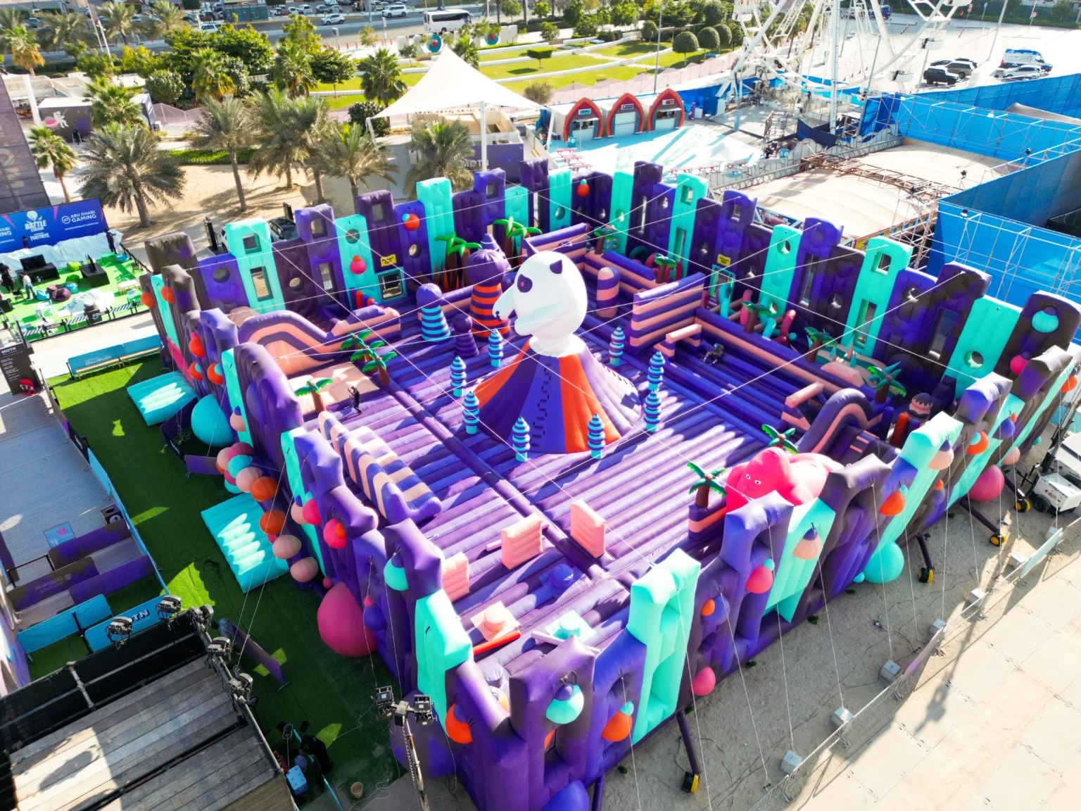 The world's largest bouncy castle is making its UK debut in Essex this summer - 2,500 square metres of slides and foam parties, with adults-only DJ nights thrown in.