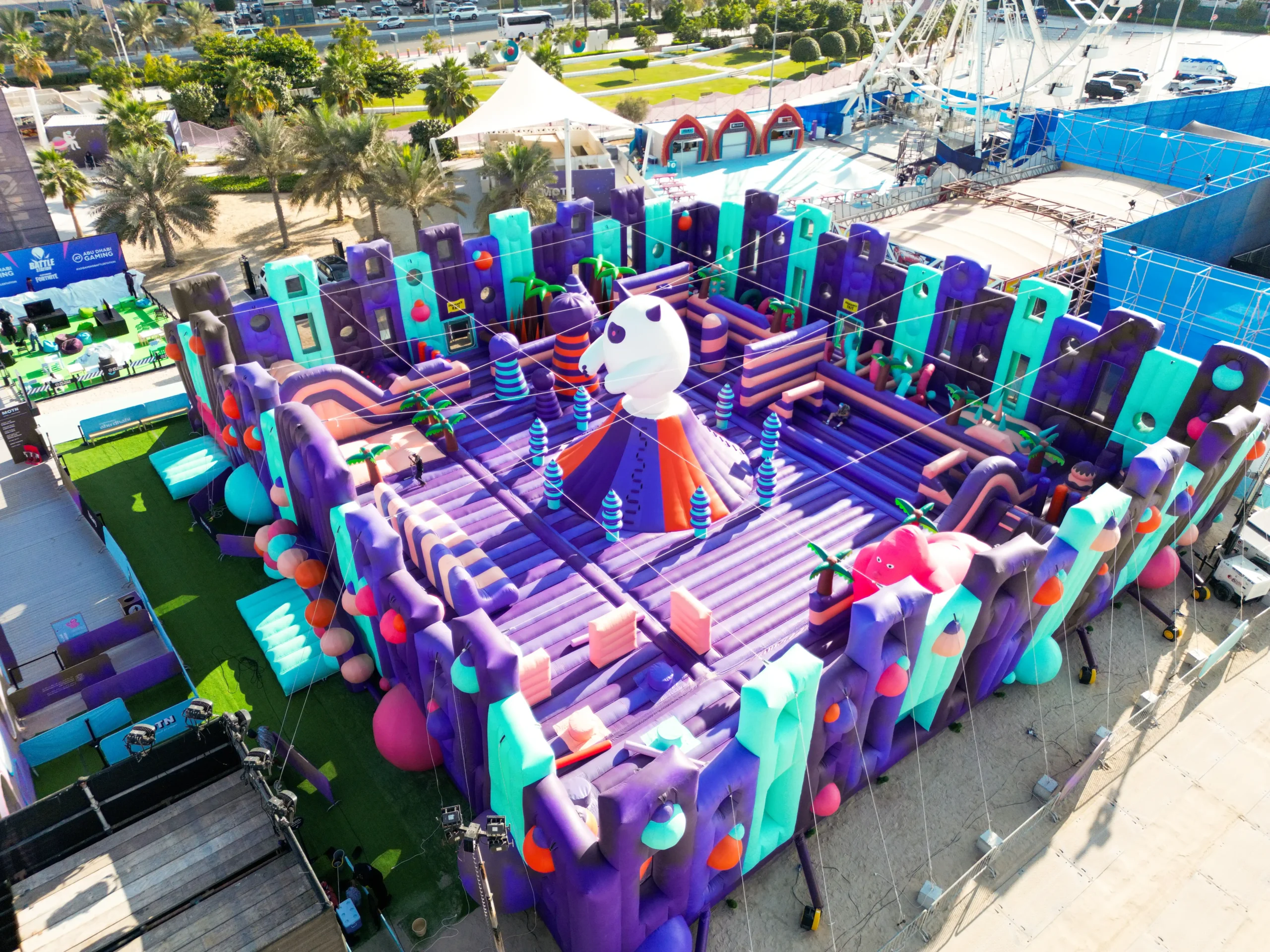 The world's largest bouncy castle is making its UK debut in Essex this summer - 2,500 square metres of slides and foam parties, with adults-only DJ nights thrown in.