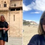 A mum-of-two reveals how she visited seven countries in one year for just £1,600 by booking flights from £8.99 and taking extreme day trips back and forth in hours.