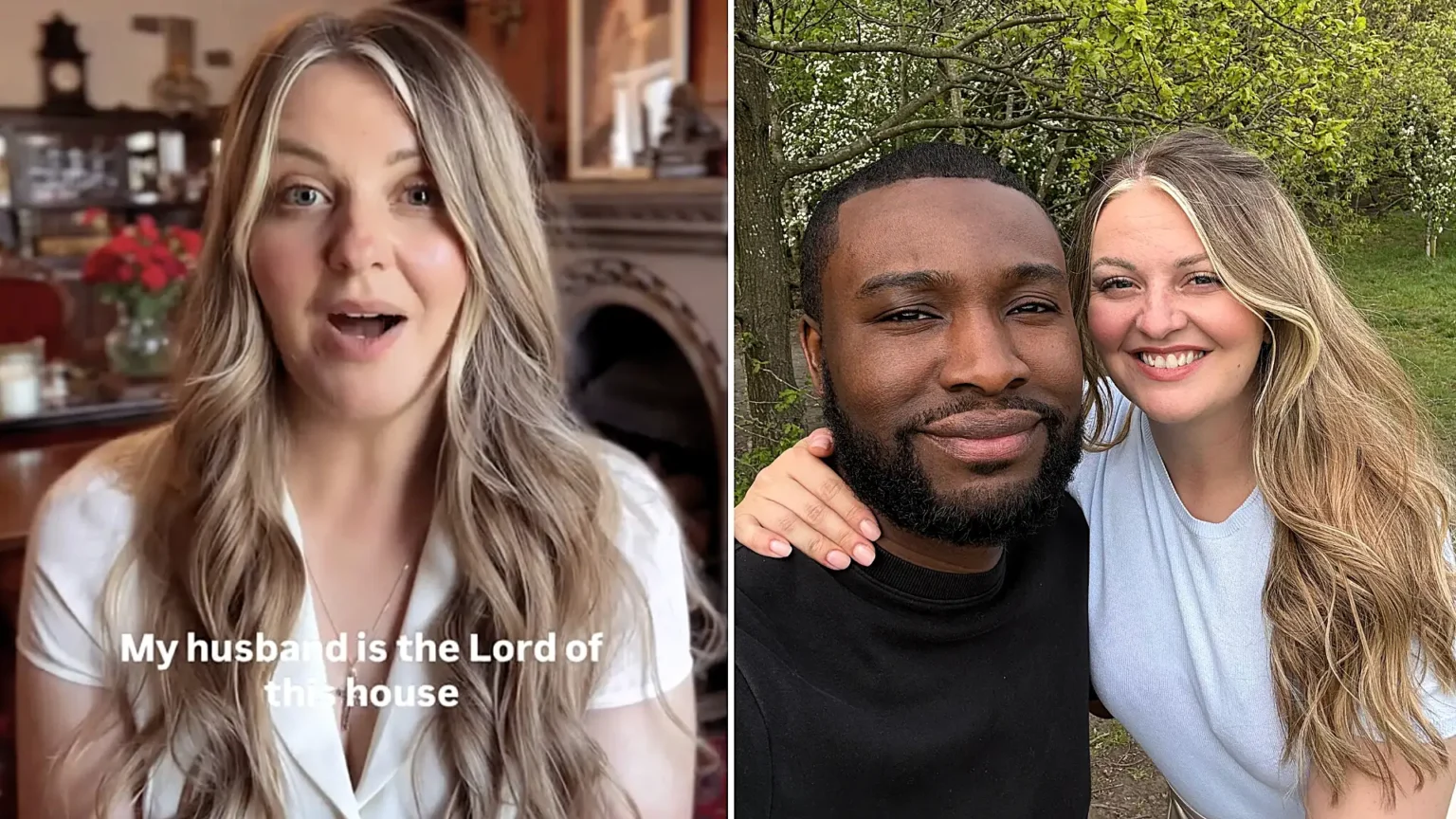 A British trad wife says she became a "high tier" spouse by never arguing with her husband - and now charges up to £25,000 to teach other women how to do the same.