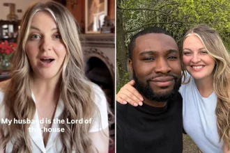 A British trad wife says she became a "high tier" spouse by never arguing with her husband - and now charges up to £25,000 to teach other women how to do the same.