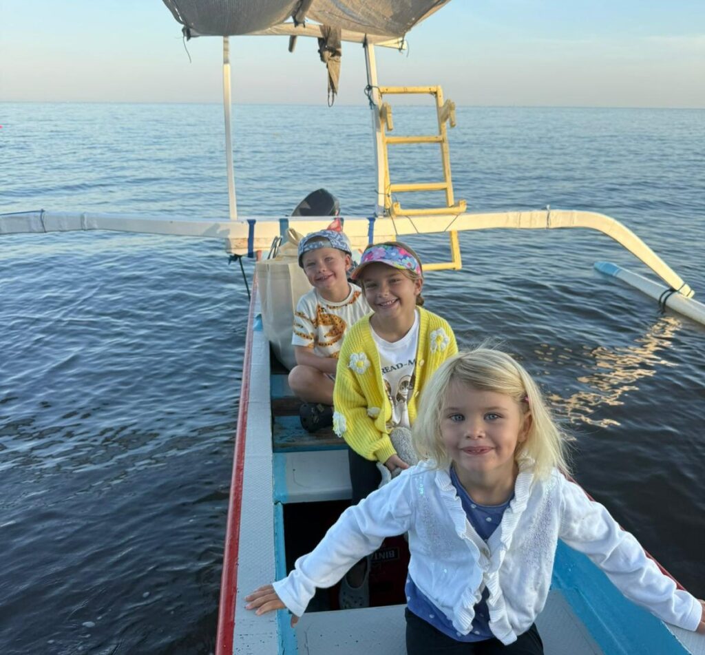 Meet the UK family who swapped Cambridgeshire for a Bali villa with no windows or doors - mum-of-three Lucy Argent says her kids are thriving and they'll never go back.