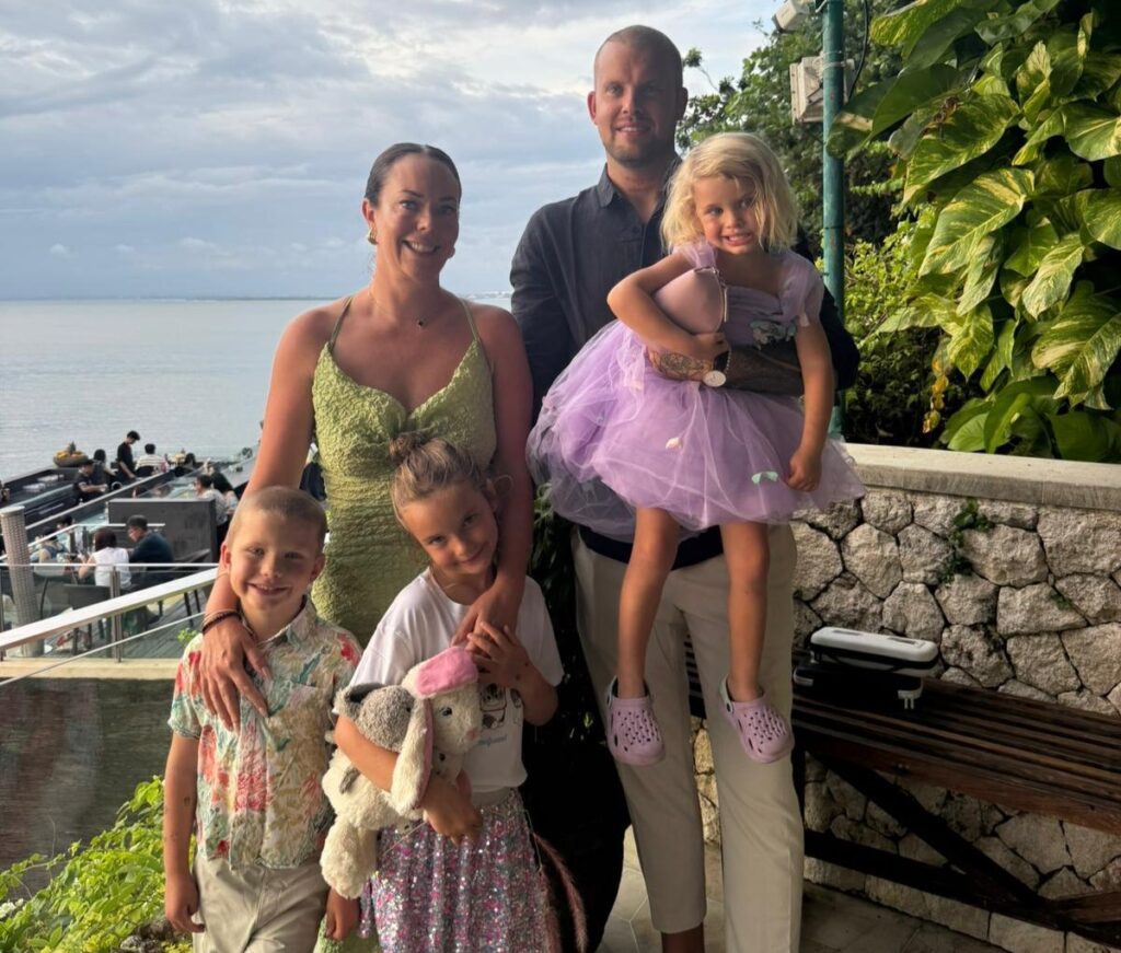 Meet the UK family who swapped Cambridgeshire for a Bali villa with no windows or doors - mum-of-three Lucy Argent says her kids are thriving and they'll never go back.