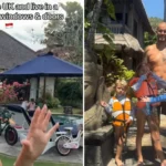 Meet the UK family who swapped Cambridgeshire for a Bali villa with no windows or doors - mum-of-three Lucy Argent says her kids are thriving and they'll never go back.