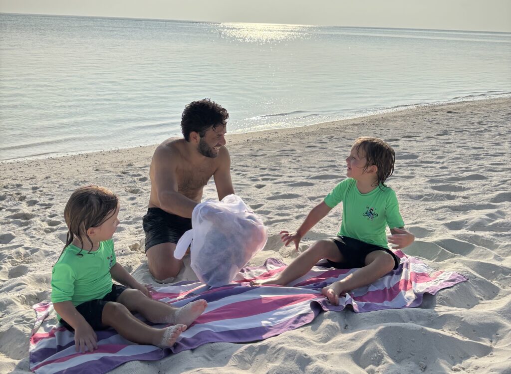 A family of four who left Britain to travel the world have saved £15,000 in a year - visiting nine countries including the Maldives and China while spending less than they did at home.