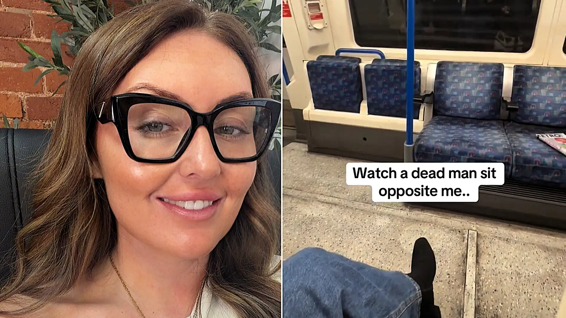 ‘I see ghosts everywhere I go – they even sit by me on trains and follow me on the school run'