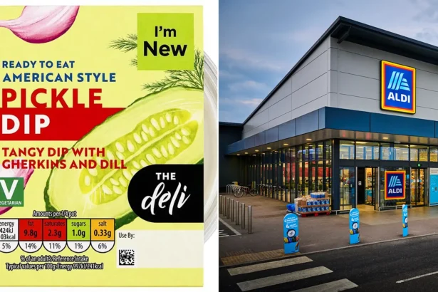 Aldi has launched a new American-style pickle dip for just 95p - tapping into a bizarre TikTok food craze - and shoppers are already awarding the tangy tub top marks.