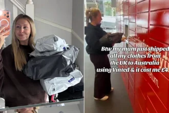 Brit living in Australia reveals a clever Vinted hack she used to ship 8kg of her own clothes from the UK for just £4, dodging £150 luggage fees.