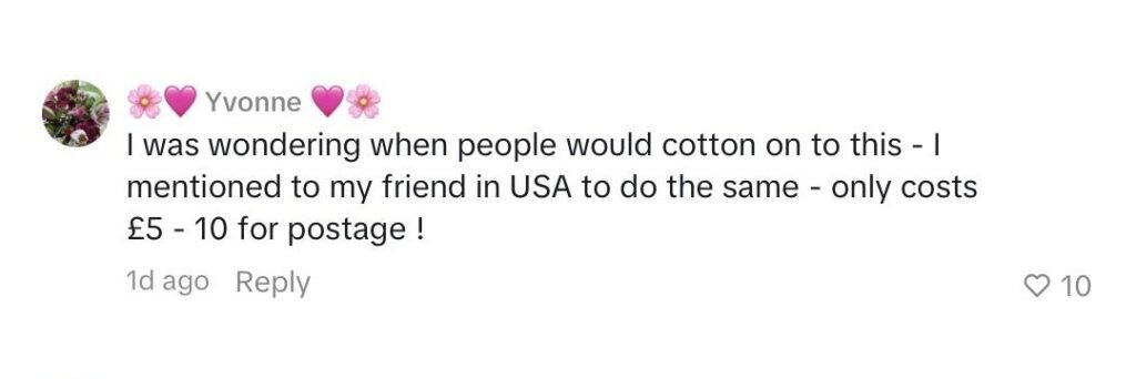 Social media comment on the post of Brit living in Australia reveals a clever Vinted hack she used to ship 8kg of her own clothes from the UK for just £4, dodging £150 luggage fees.