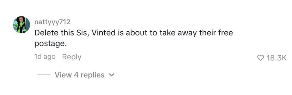 Social media comment on the post of Brit living in Australia reveals a clever Vinted hack she used to ship 8kg of her own clothes from the UK for just £4, dodging £150 luggage fees.