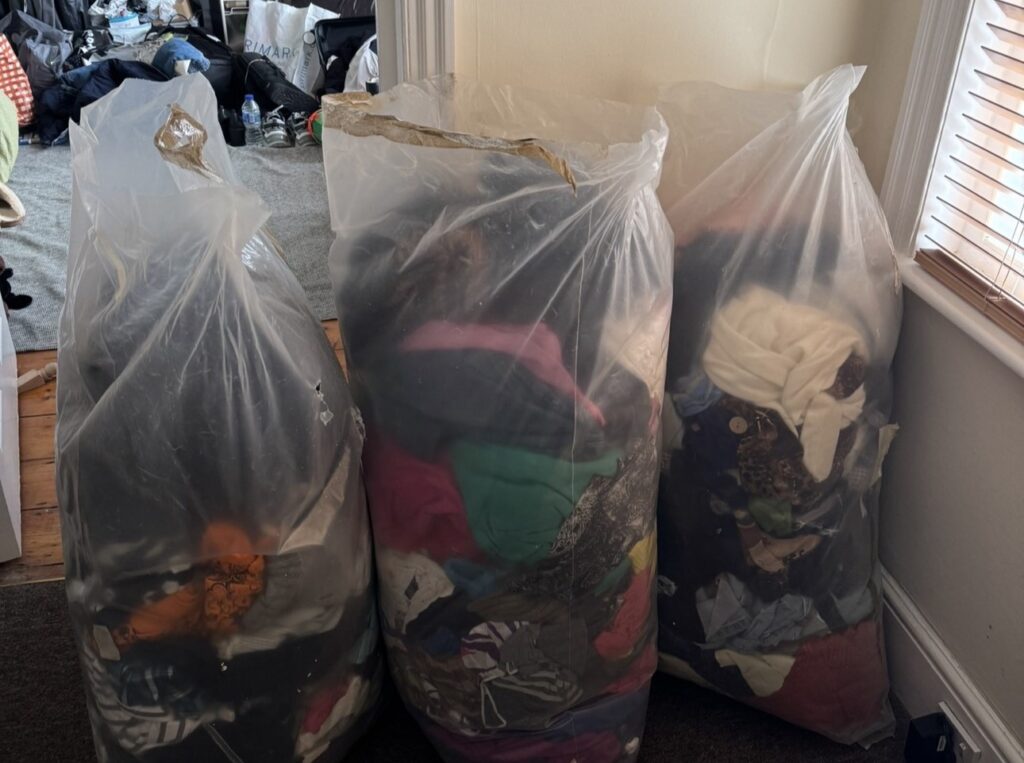 A student who flogged a 30p vintage Jane Norman dress for £50 now rakes in up to £2,500 a month reselling clothes in part-time hours - after a £40 bundle changed everything.