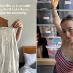 A student who flogged a 30p vintage Jane Norman dress for £50 now rakes in up to £2,500 a month reselling clothes in part-time hours - after a £40 bundle changed everything.