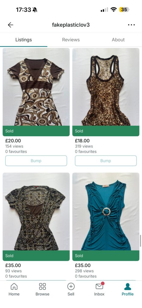 A student who flogged a 30p vintage Jane Norman dress for £50 now rakes in up to £2,500 a month reselling clothes in part-time hours - after a £40 bundle changed everything.