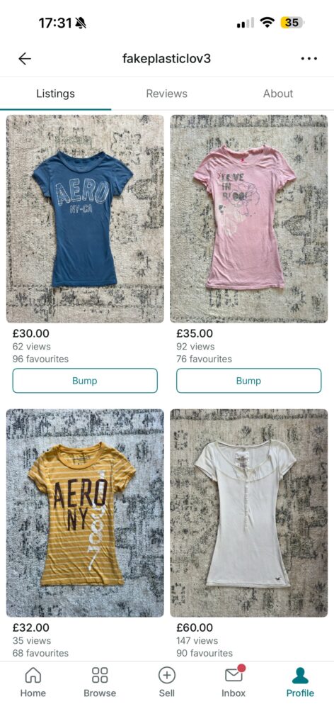 A student who flogged a 30p vintage Jane Norman dress for £50 now rakes in up to £2,500 a month reselling clothes in part-time hours - after a £40 bundle changed everything.