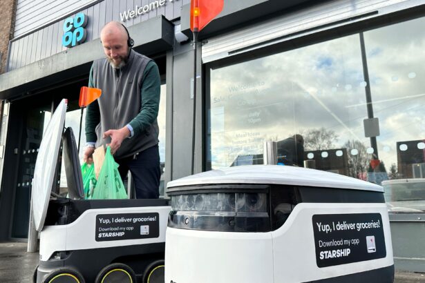 Co-op faces criticism over grocery delivery robots as campaigners warn the autonomous machines could make UK pavements less safe and accessible for pedestrians