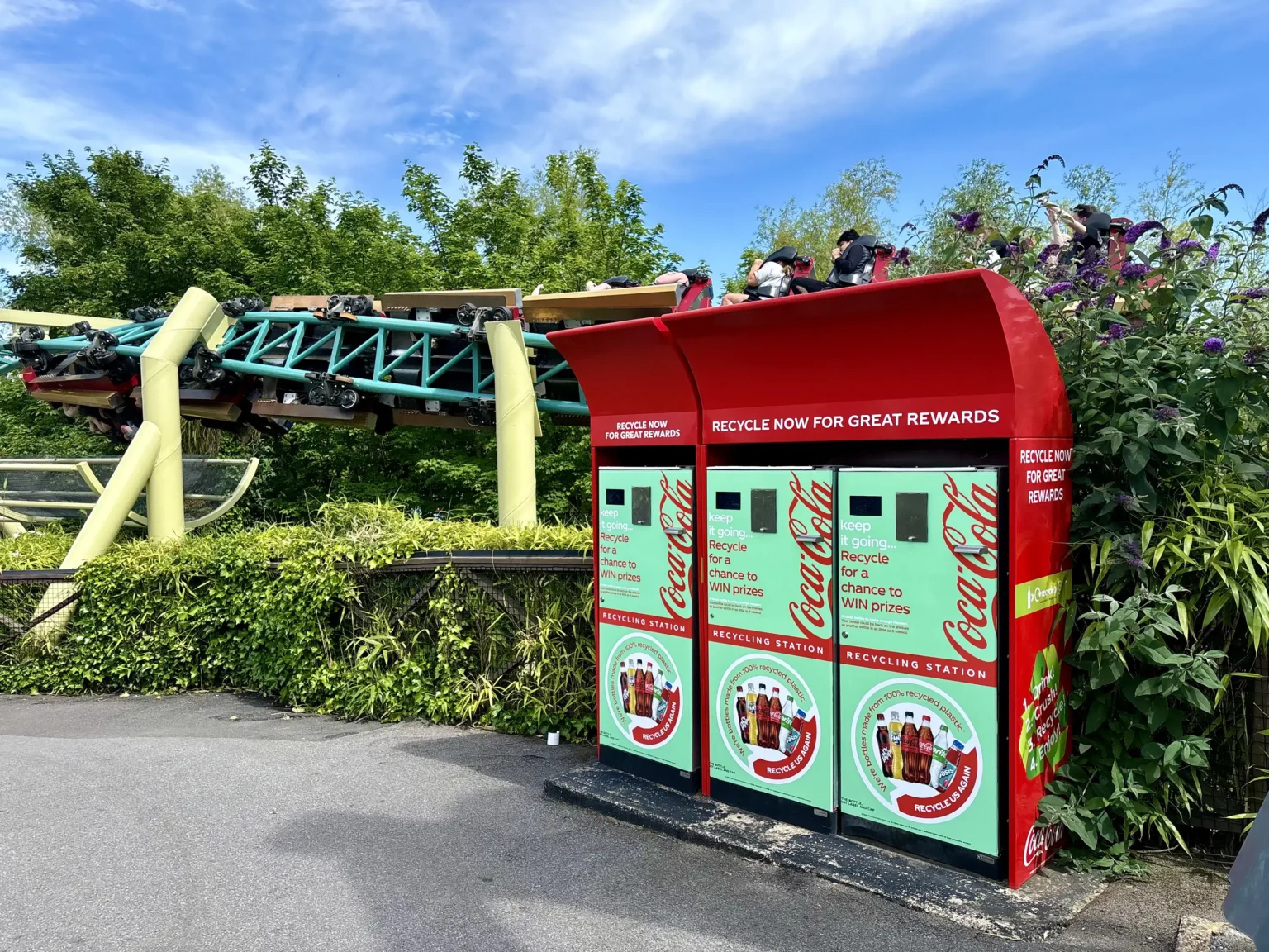 Recycle Coca-Cola bottles at top UK attractions this summer for a chance to win VIP theme park experiences, behind-the-scenes tours and exclusive family prizes.