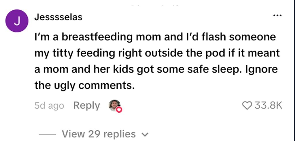 A US military dad has been divided opinion after sheltering his two young kids in an airport breastfeeding pod overnight, when Delta refused a hotel voucher after delays.