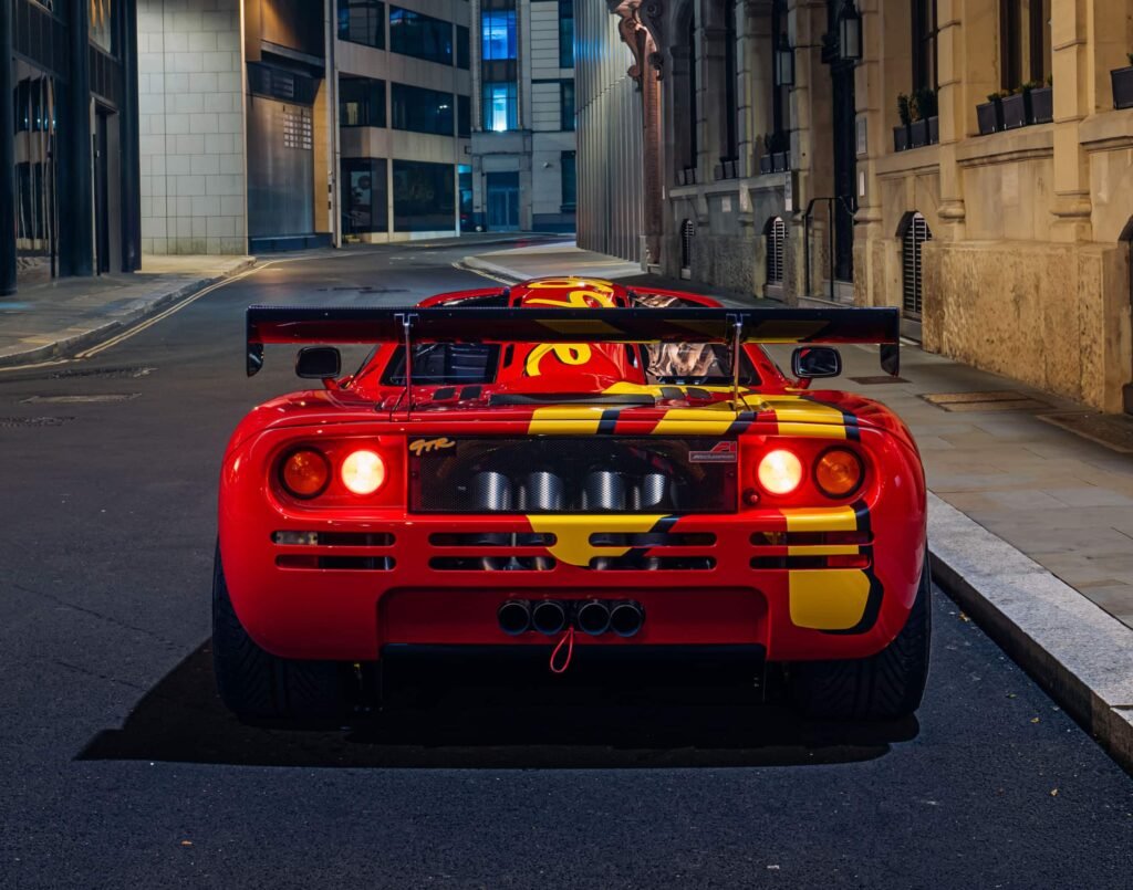 A "Pop Art" McLaren F1 GTR once owned by Pink Floyd's Nick Mason is tipped to sell for a staggering £26m - the only one of its kind to wear its unique factory livery.