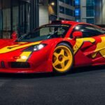A "Pop Art" McLaren F1 GTR once owned by Pink Floyd's Nick Mason is tipped to sell for a staggering £26m - the only one of its kind to wear its unique factory livery.
