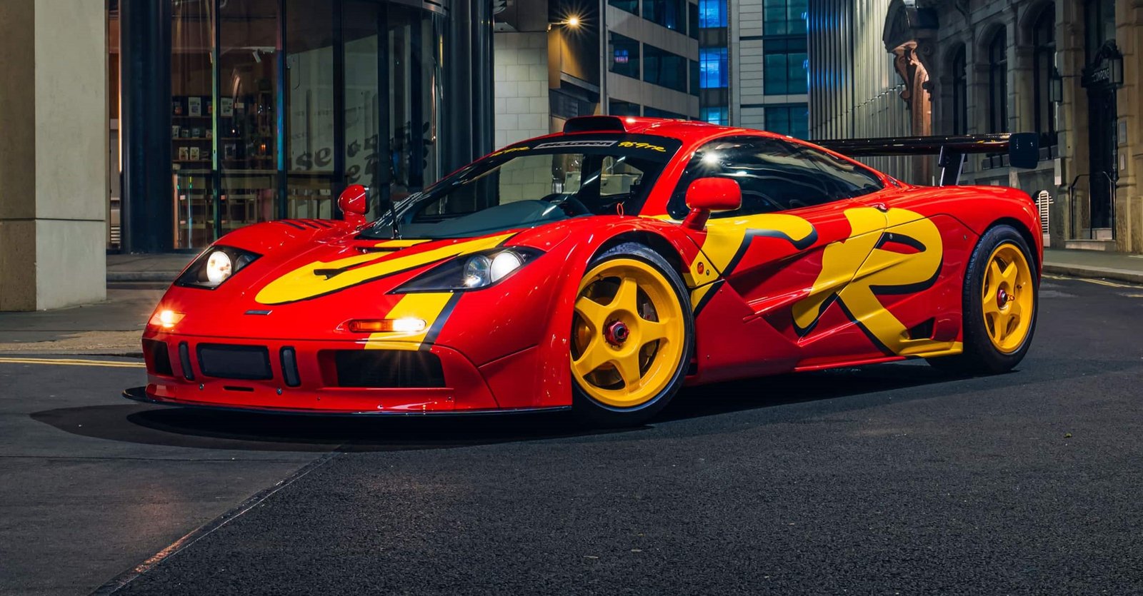 A "Pop Art" McLaren F1 GTR once owned by Pink Floyd's Nick Mason is tipped to sell for a staggering £26m - the only one of its kind to wear its unique factory livery.