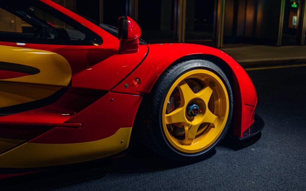 A "Pop Art" McLaren F1 GTR once owned by Pink Floyd's Nick Mason is tipped to sell for a staggering £26m - the only one of its kind to wear its unique factory livery.
