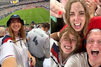 Superfan Sammie Bell splashed £6,689 on 25 days following England at the World Cup - only to fly home just before their dramatic Mexico win.