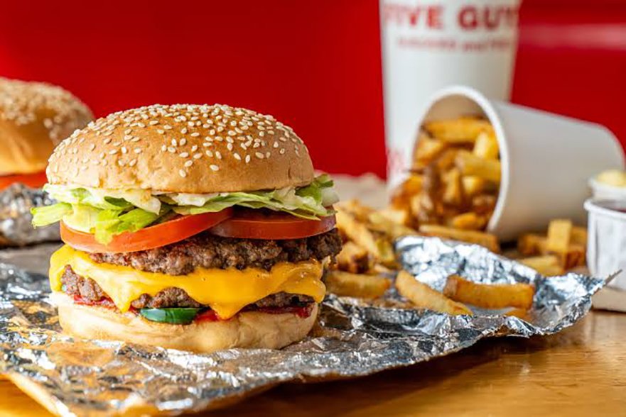 Five Guys has launched a new Big Kids Combo to rival McDonald's Happy Meal, featuring a burger, fries and drink or shake - but with no toy included in the deal