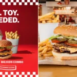 Five Guys has launched a new Big Kids Combo to rival McDonald's Happy Meal, featuring a burger, fries and drink or shake - but with no toy included in the deal