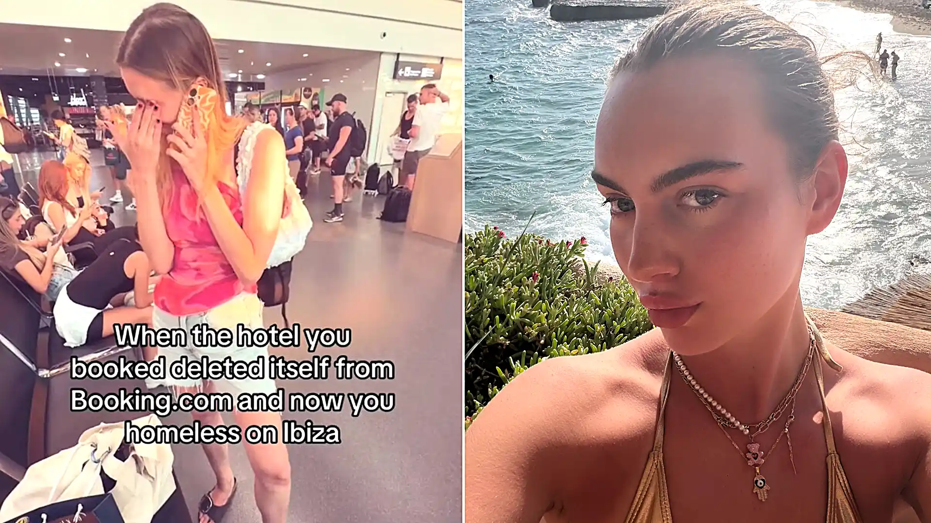 A hen party's dream Ibiza trip descended into chaos after their Booking.com apartment vanished from the site days before the flight - leaving them scrambling.