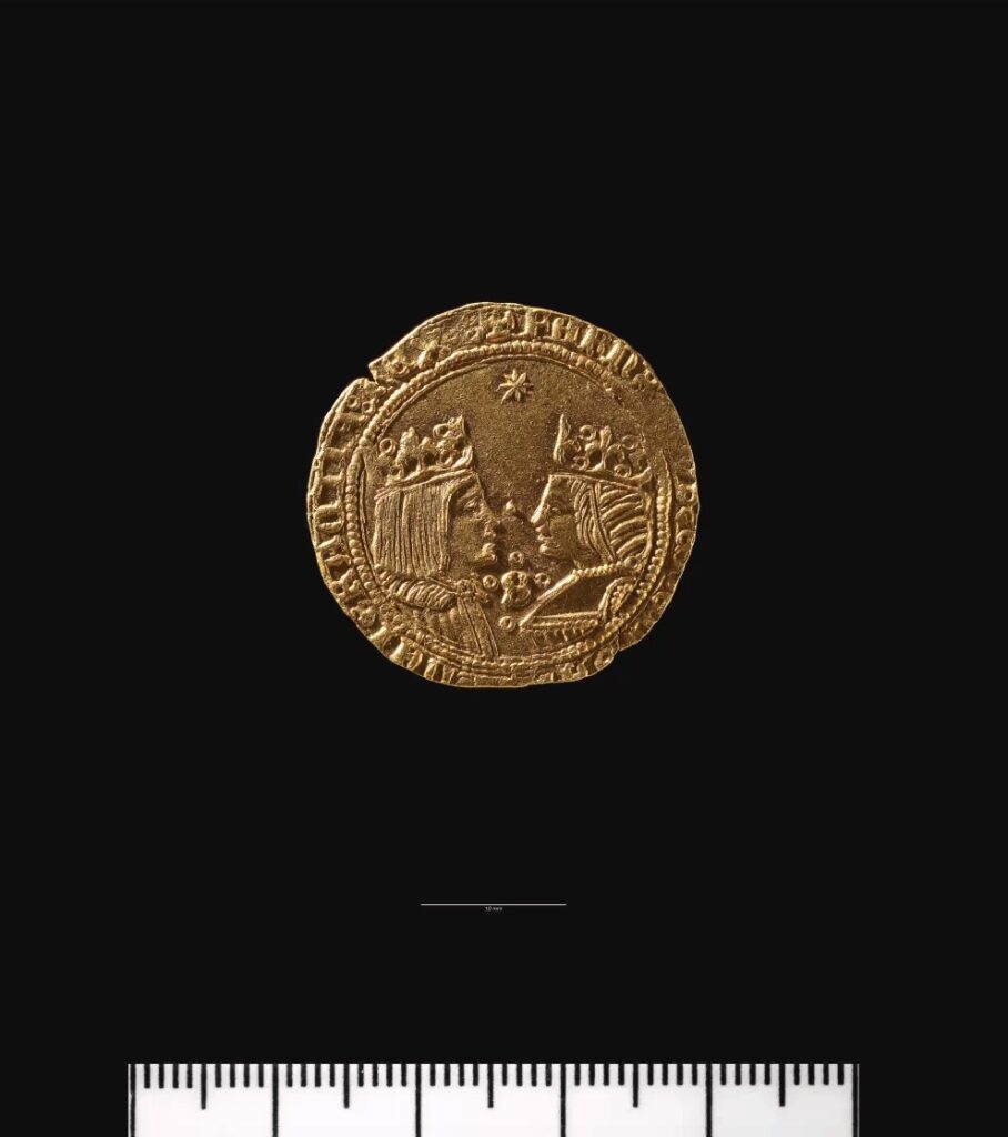 Metal detectorist, 69, uncovers a huge hoard of 16th century gold coins after two decades searching a Welsh beach for a Spanish shipwreck.