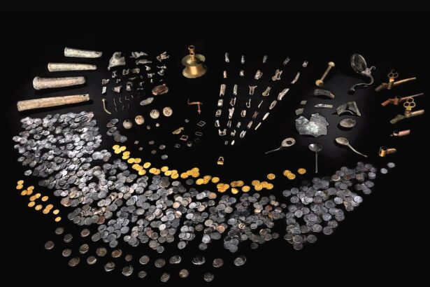 Metal detectorist, 69, uncovers a huge hoard of 16th century gold coins after two decades searching a Welsh beach for a Spanish shipwreck.