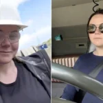 Woman who dreamed of being a bin man as a kid now drives 44 tonne trucks for a living, proving male doubters wrong and earning £5,000 a month.