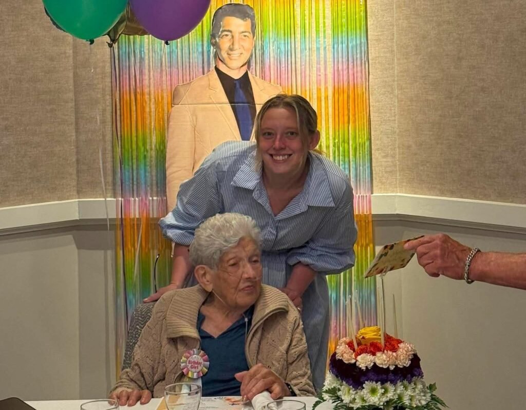Woman's life-sized cardboard Justin Timberlake cutout got a new face for a 97-year-old's surprise birthday party - and the bizarre journey won approval from the real JT himself.