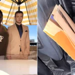 Woman's life-sized cardboard Justin Timberlake cutout got a new face for a 97-year-old's surprise birthday party - and the bizarre journey won approval from the real JT himself.