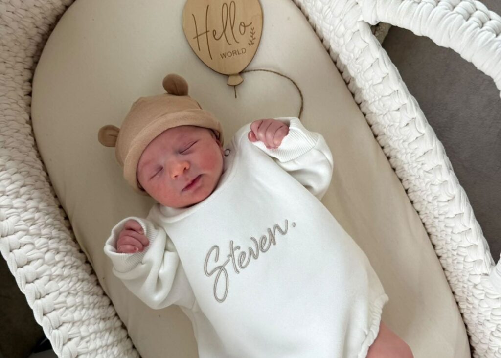 Eyelash tech trolled for her cosy garden home birth - which critics said would make neighbours think she was having an exorcism - was rushed to hospital in the end.
