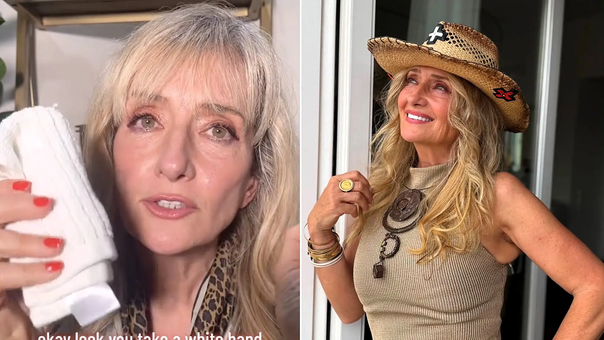 A 61-year-old woman who's often mistaken for 15 years younger has revealed the free five-minute anti-ageing hack she credits for her flawless, youthful skin.
