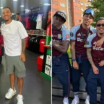 Forgotten £73m star Jadon Sancho has been spotted near a lads' holiday haven in Portugal - still without a club after leaving Man United weeks before the season opener.