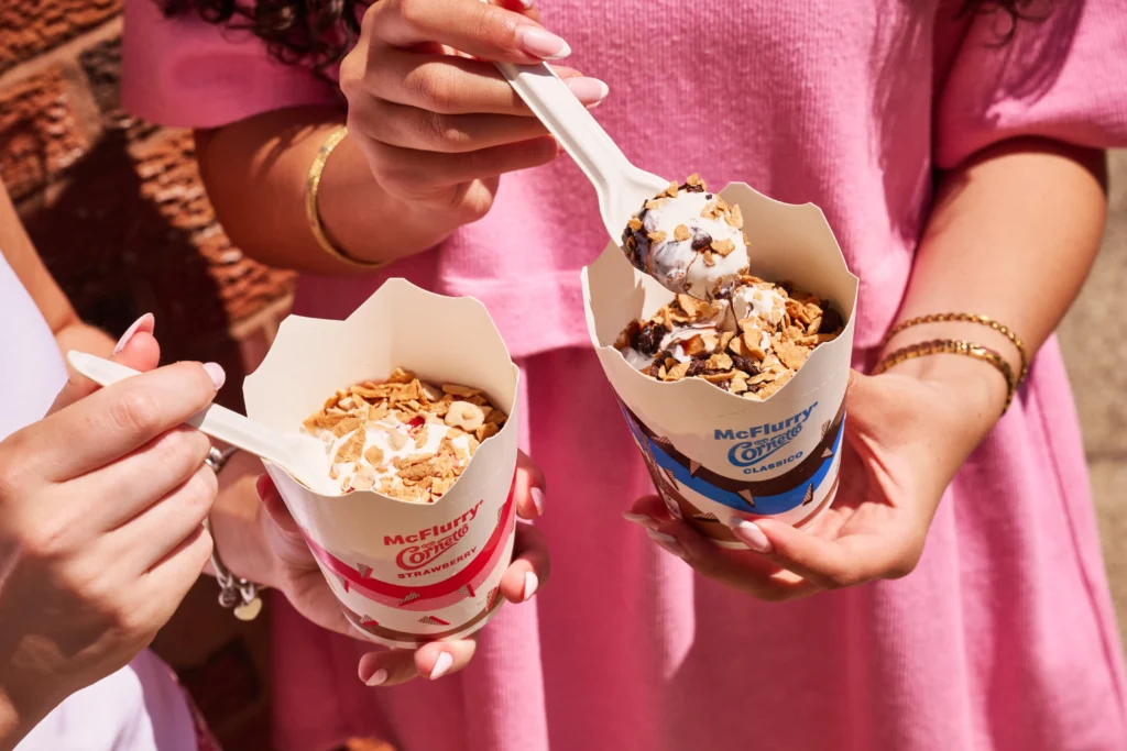 McDonald's unveils its new UK summer menu with Hot Honey McCrispy, Big Arch with Bacon, Cornetto McFlurry return and new dipping sauces from 14 July