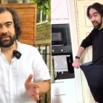 American who moved to the UK claims the decision 'saved' his life after he lost over nine stone in just over a year - and he says it's all down to eating good old British food.