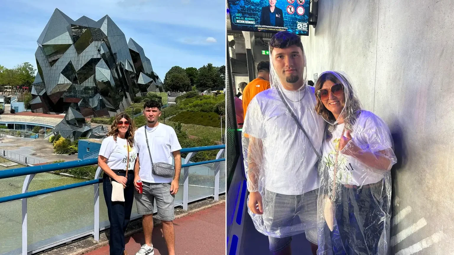 A mum and her son jet across Europe on extreme day trips to ride the biggest rollercoasters - all for less than the cost of a day out in the UK.