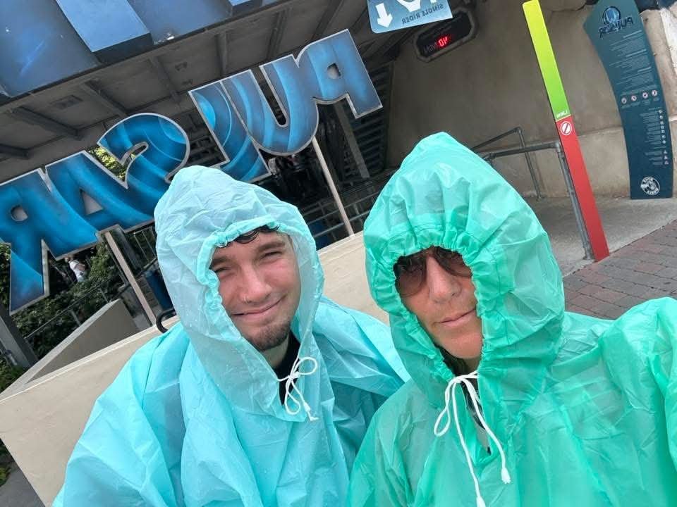 A mum and her son jet across Europe on extreme day trips to ride the biggest rollercoasters - all for less than the cost of a day out in the UK.