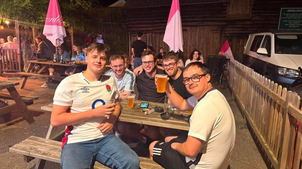 Pub landlord's accountant left with a nightmare after he promised customers a free shot for every England World Cup goal, with the Three Lions netting 13 so far.