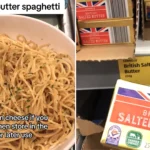 A savvy shopper has shared a simple four-ingredient butter spaghetti dish that anyone can rustle up for just £3 - and it works out at 80p a head.