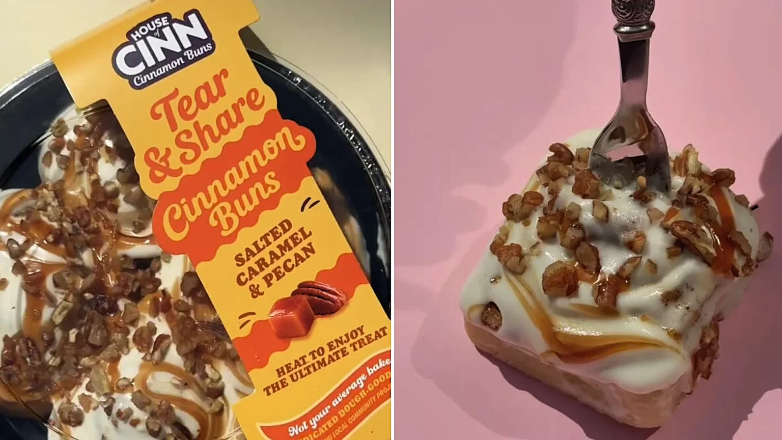 Shoppers are rushing to Sainsbury's after new House of Cinn Tear & Share Cinnamon Buns landed on shelves - with some comparing them to Tesco's viral treat.