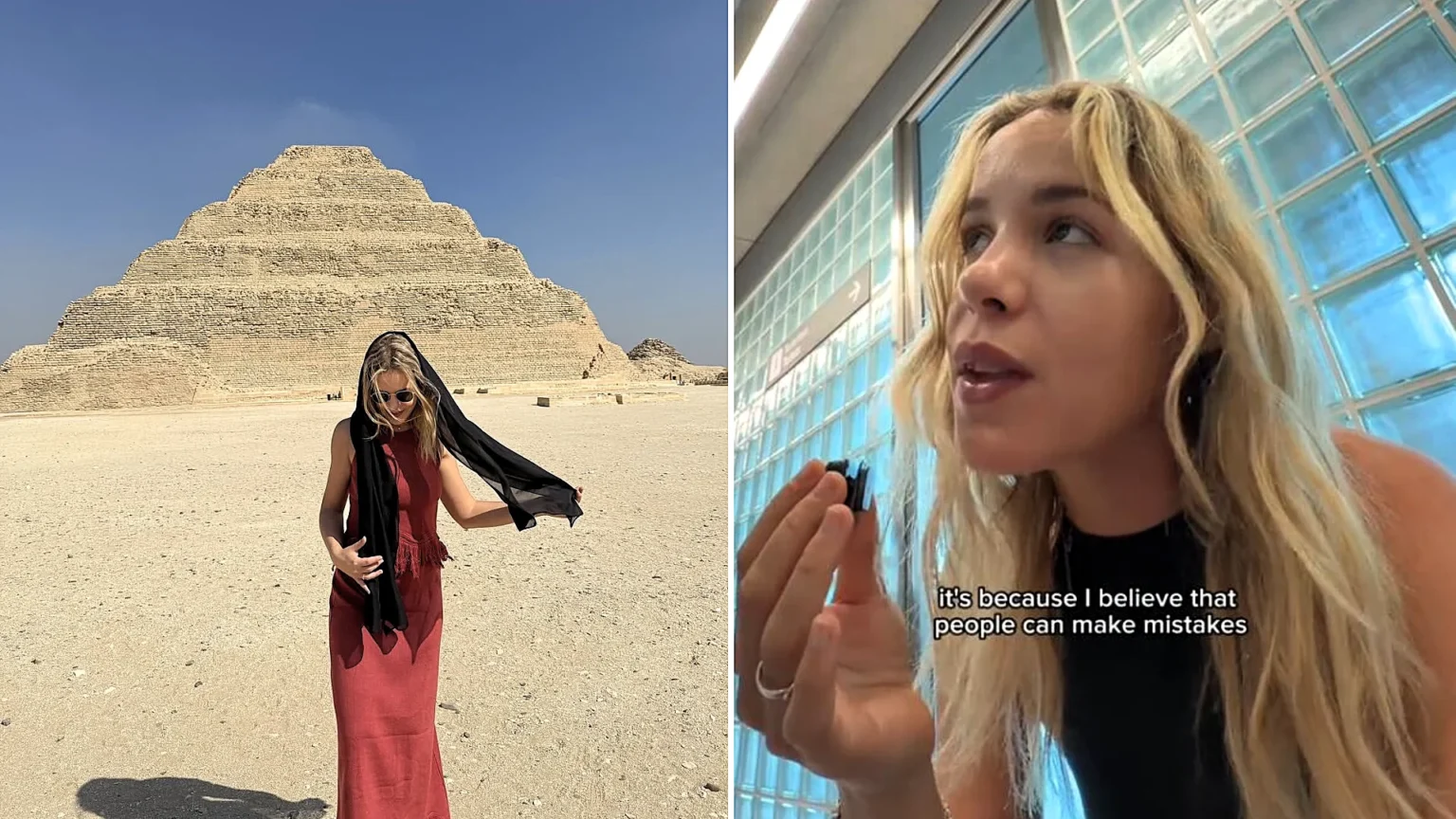 Solo traveller Sara Bevivino claims she was left stranded at 3am in Hurghada, Egypt, after her confirmed hotel booking was allegedly cancelled mid-flight.