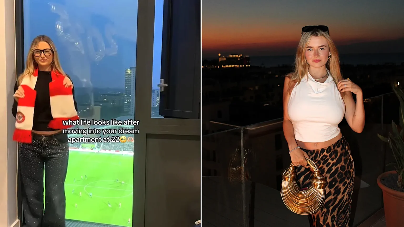 A woman whose flat overlooks Brentford's Premier League stadium says the perfect pitch view has become a dating red flag - with football-loving gold diggers using her for the game.