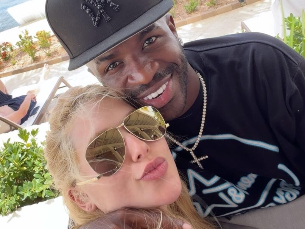 Arsenal target Vinicius Junior was filmed crashing a golf cart into a flowerbed on a luxury break in Jamaica - his girlfriend Virginia Fonseca laughed as she filmed it.